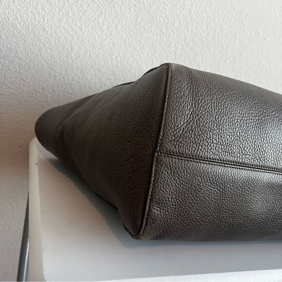 GUCCI Taupe Pink Swing Dollar Travel Tote Shoulder Bag Sylvie Jackie Disco - Picture 9 of 13